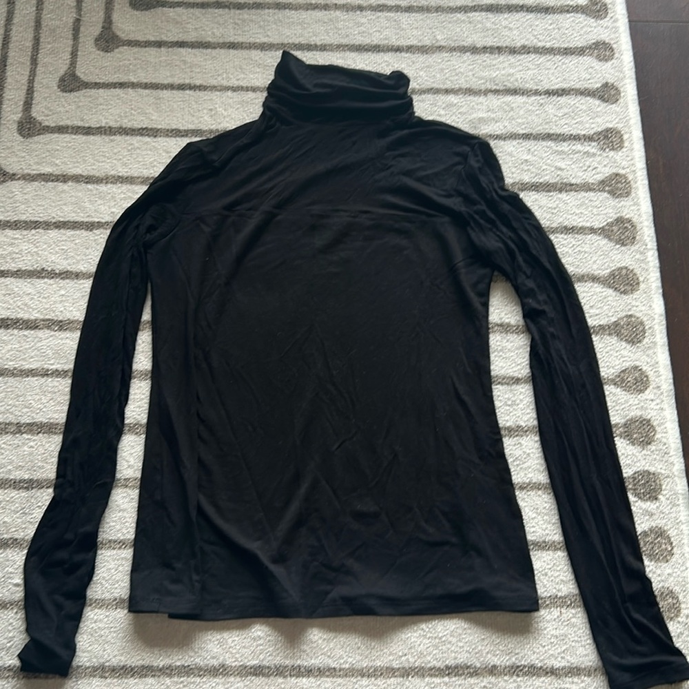 Sheer sleeves top